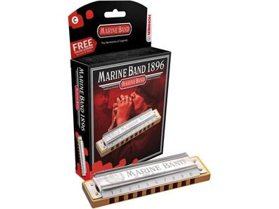 Hohner Marine Band Harmonica Key Of G