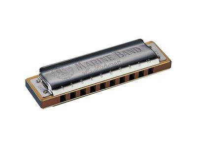 Hohner Marine Band Harmonica Key Of G click to zoom image