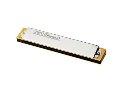 Tombo Premium 21 Key F Harmonica click to zoom image