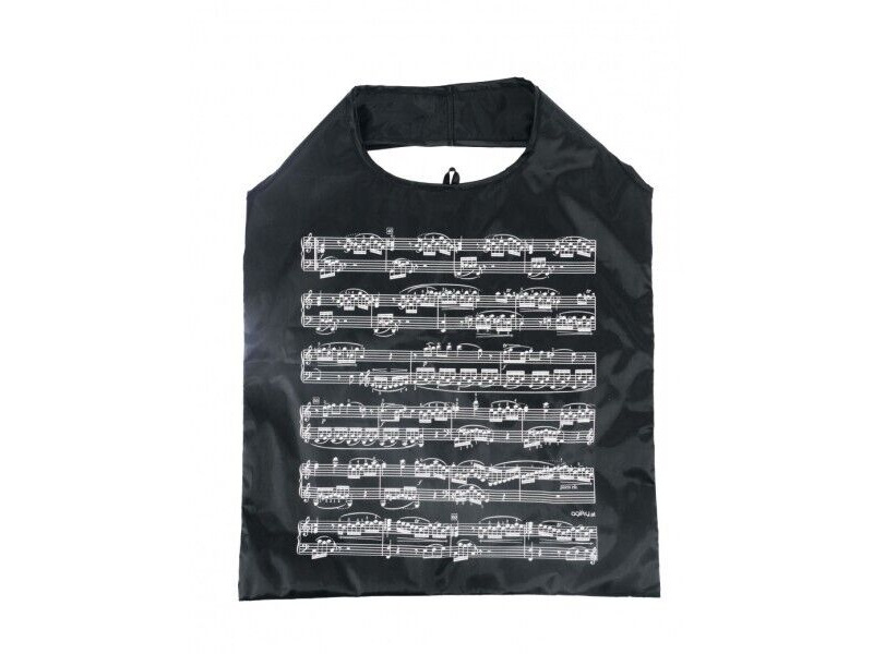 Agifty Mini Shopper Notelines Black click to zoom image