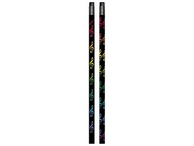 Agifty Pencil G-Clef Black/Colourful click to zoom image