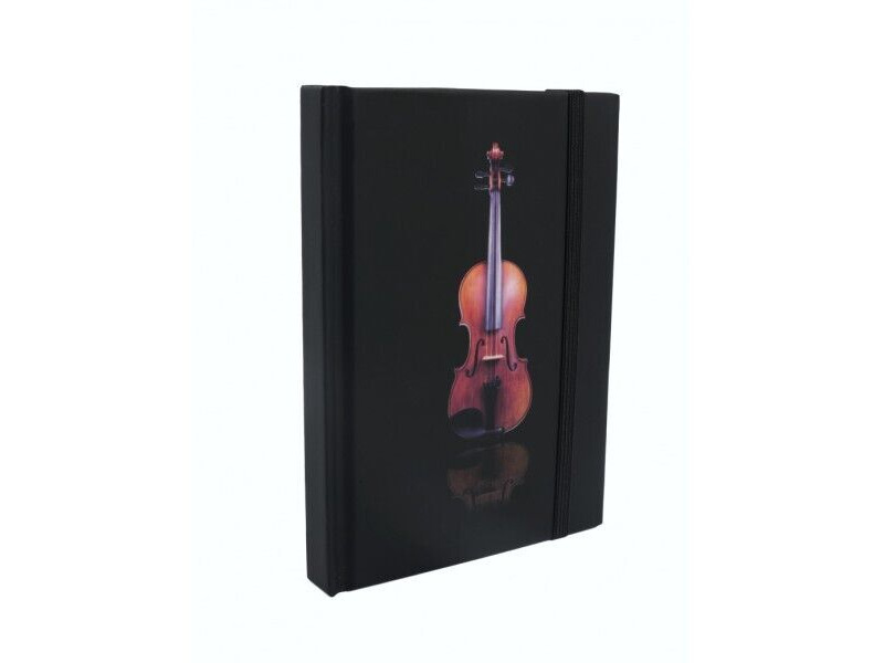 Agifty Notebook Violin A6 click to zoom image