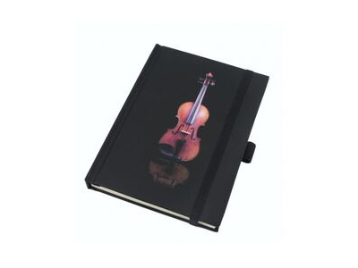 Agifty Notebook Violin A6 click to zoom image