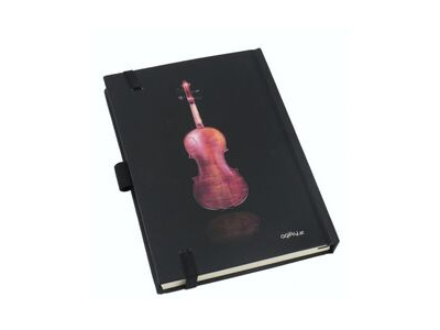 Agifty Notebook Violin A6 click to zoom image