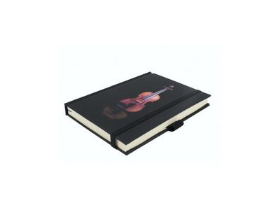Agifty Notebook Violin A6 click to zoom image
