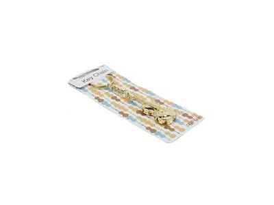 Agifty Keyring Violin 3D Metal 6,5 Cm (Golden)