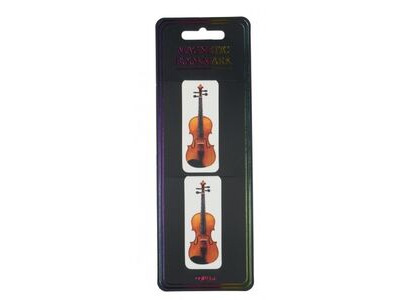 Agifty Magnetic Bookmark: Violin 