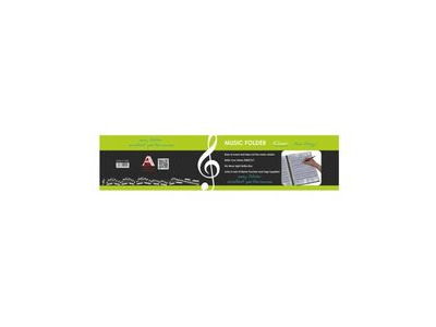 Agifty Innovative Music Folder "Choir" (A4, 40 pages) click to zoom image