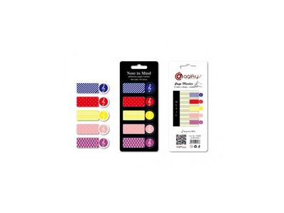 Agifty Notes In Mind Page Markers: Treble Clef 