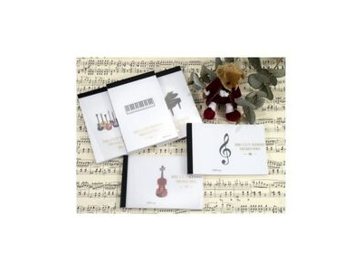 Agifty Standing Memo Pad: Grand Piano Design click to zoom image