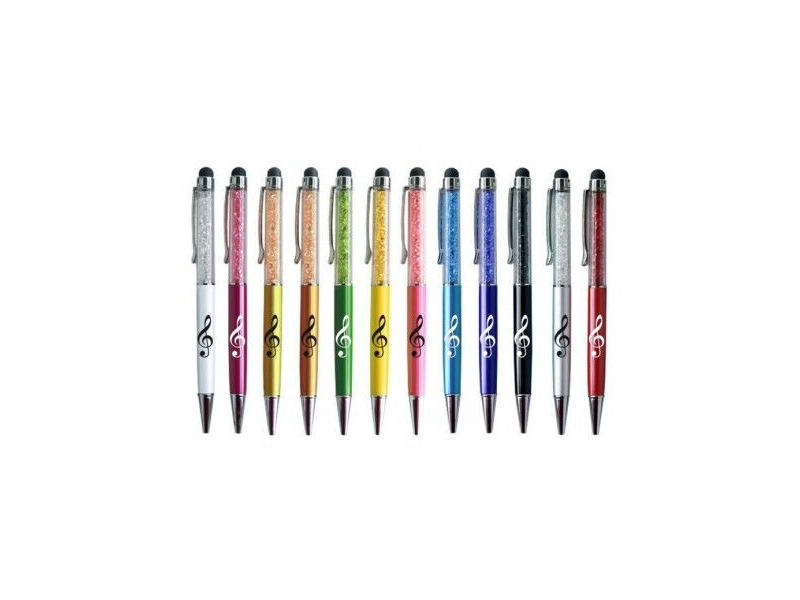 Agifty Stylus Pen with Crystals (Various Colours) click to zoom image