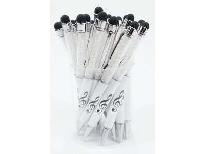 Agifty Stylus Pen with Crystals (Various Colours) click to zoom image