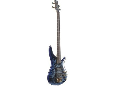 Ibanez SR300EDXCZM COSMIC BLUE FROZEN MATTE BASS GUITAR click to zoom image
