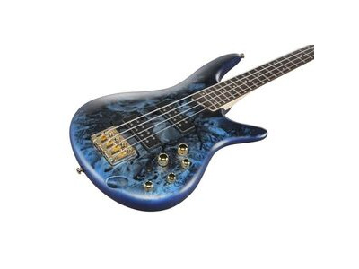 Ibanez SR300EDXCZM COSMIC BLUE FROZEN MATTE BASS GUITAR click to zoom image