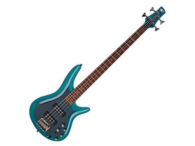 Ibanez SR300E, Cerulean Aura Burst Bass Guitar