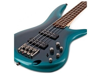Ibanez SR300E, Cerulean Aura Burst Bass Guitar click to zoom image