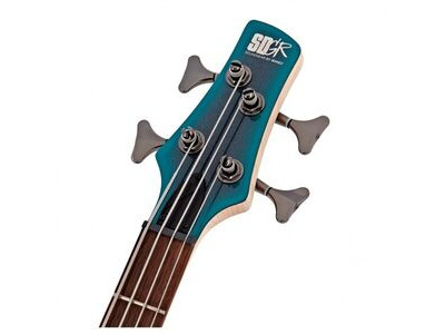 Ibanez SR300E, Cerulean Aura Burst Bass Guitar click to zoom image