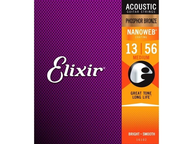 Elixir 16102 Acoustic Guitar Strings click to zoom image