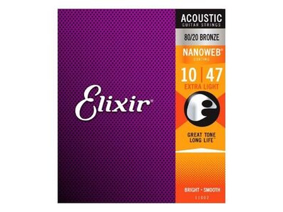 Elixir 11002 Acoustic Guitar Strings