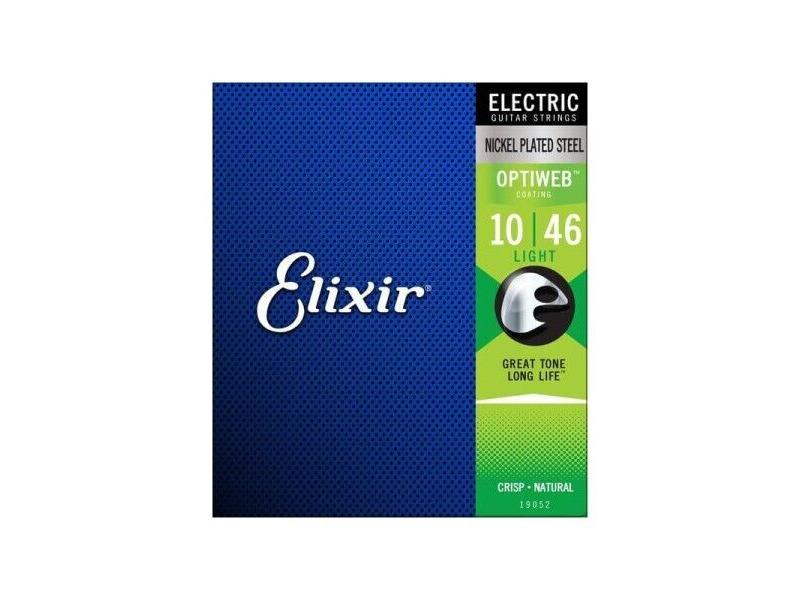 Elixir Electric Optiweb Nickel Light 9-42 click to zoom image