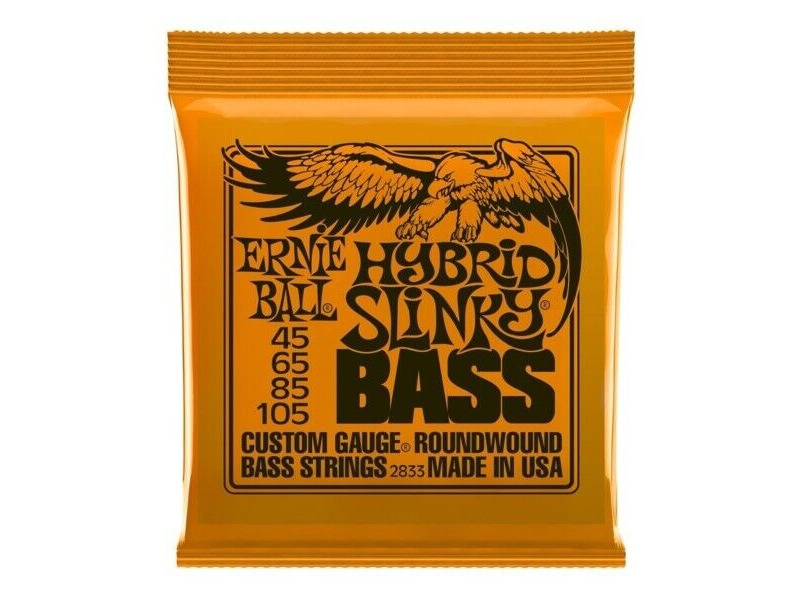 Ernie Ball 2833 Hybrid Slinky Bass Guitar Strings click to zoom image