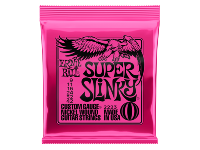 Ernie Ball EB2223 Super Slinky Electric Guitar Strings 