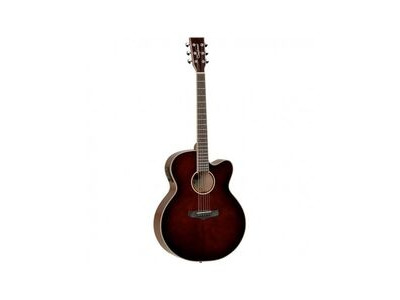 Tanglewood TW4WB Super Folk Cutaway Whiskey Barrel Electro-Acoustic Guitar 