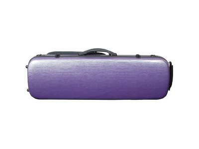 Hidersine Violin Polycarbonate Oblong Case Purple