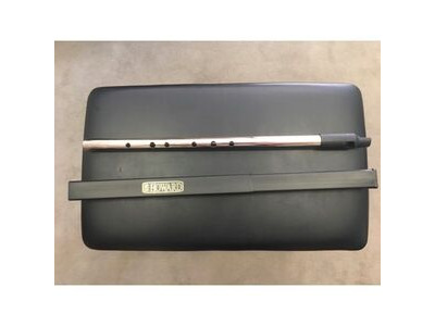 Howard Classic Low D Nickel Whistle Black