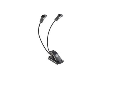 K&M Music Stand Light Double LED FlexLight 