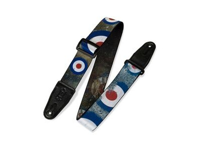 Levy's MPD2-005 Guitar Strap Target Design 