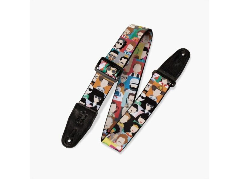 Levy's MPD2-104 Guitar Strap Pop Art click to zoom image