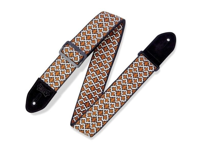 Levy's Guitar Strap Jacquard Weave With Cotton Backing click to zoom image