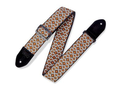 Levy's Guitar Strap Jacquard Weave With Cotton Backing 