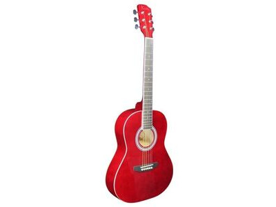 Koda HW36201 3/4 Size Acoustic Guitar Pack Red