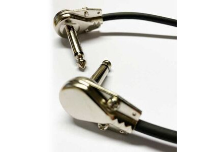 Koda 1FT/ 30cm Angled Patch Cable 6.35mm Mono Jack 6.35mm Mono Jack click to zoom image