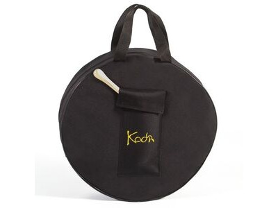 Koda Bodhran 14"x4" Solid Wooden Black Frame, Bag & Beater click to zoom image