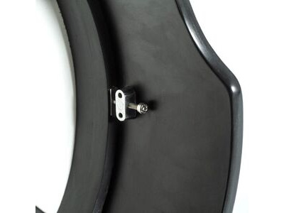 Koda Bodhran 16"x5" Deep Rim L- Key Tuneable, Solid Wooden Black Frame, Bag & Beater click to zoom image