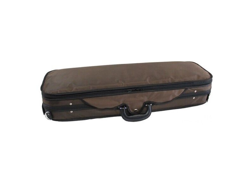 Koda High Quality 4/4 Size, Light Weight Foam Violin Case – BROWN click to zoom image