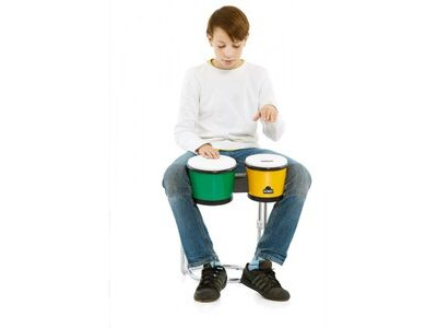 Nino Percussion 6 1/2" & 7 1/2" Molded ABS Bongo click to zoom image
