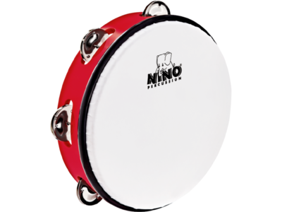 Nino Percussion 8" ABS Tambourine (Red)