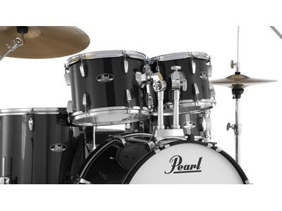 Pearl Roadshow RS525SBCC 5pcs kit with HW and SABIAN Solar (3 pcs) Cymbal set Jet Black click to zoom image