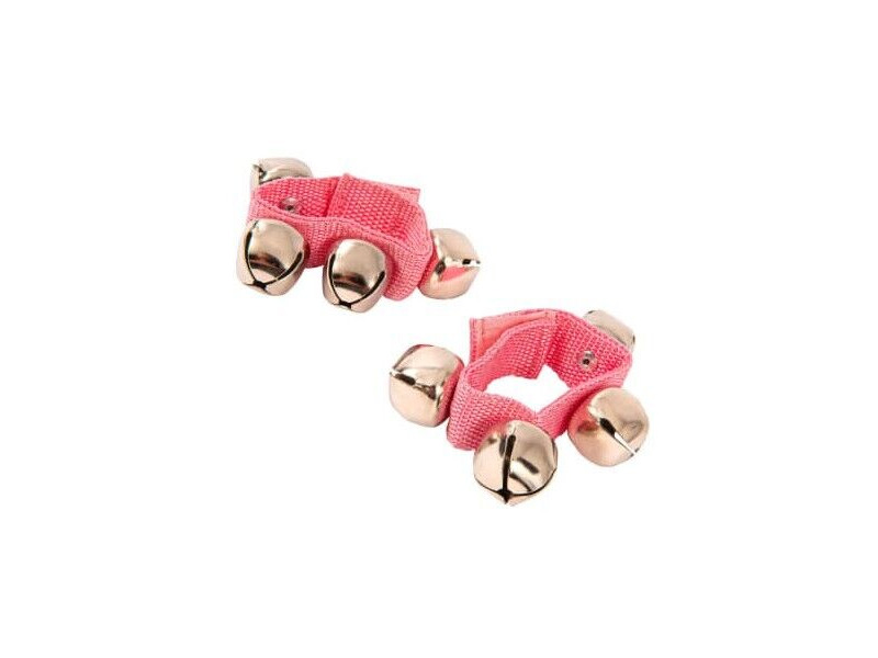 Percussion Plus PP World 'Early Years' Wrist Bells (Red) click to zoom image