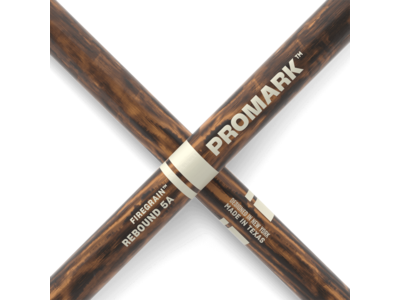 Promark Rebound 5A FireGrain Hickory Drumstick, Acorn Wood Tip click to zoom image