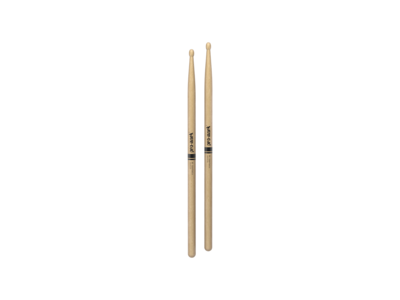 Promark Classic Forward 2B Hickory Drumstick, Oval Wood Tip click to zoom image