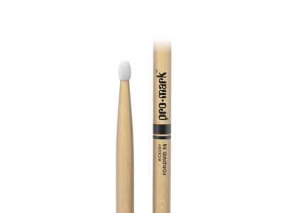 Promark Classic Forward 5B Hickory Drumstick, Oval Nylon Tip click to zoom image