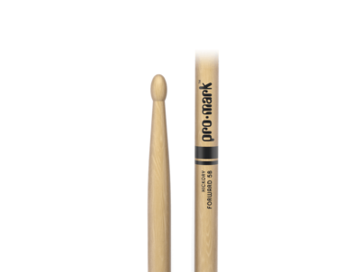 Promark Classic Forward 5B Hickory Drumstick, Oval Wood Tip click to zoom image